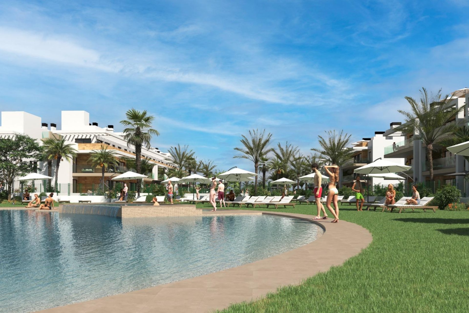 New Build - Apartment - Los Alcazares - La Serena Golf