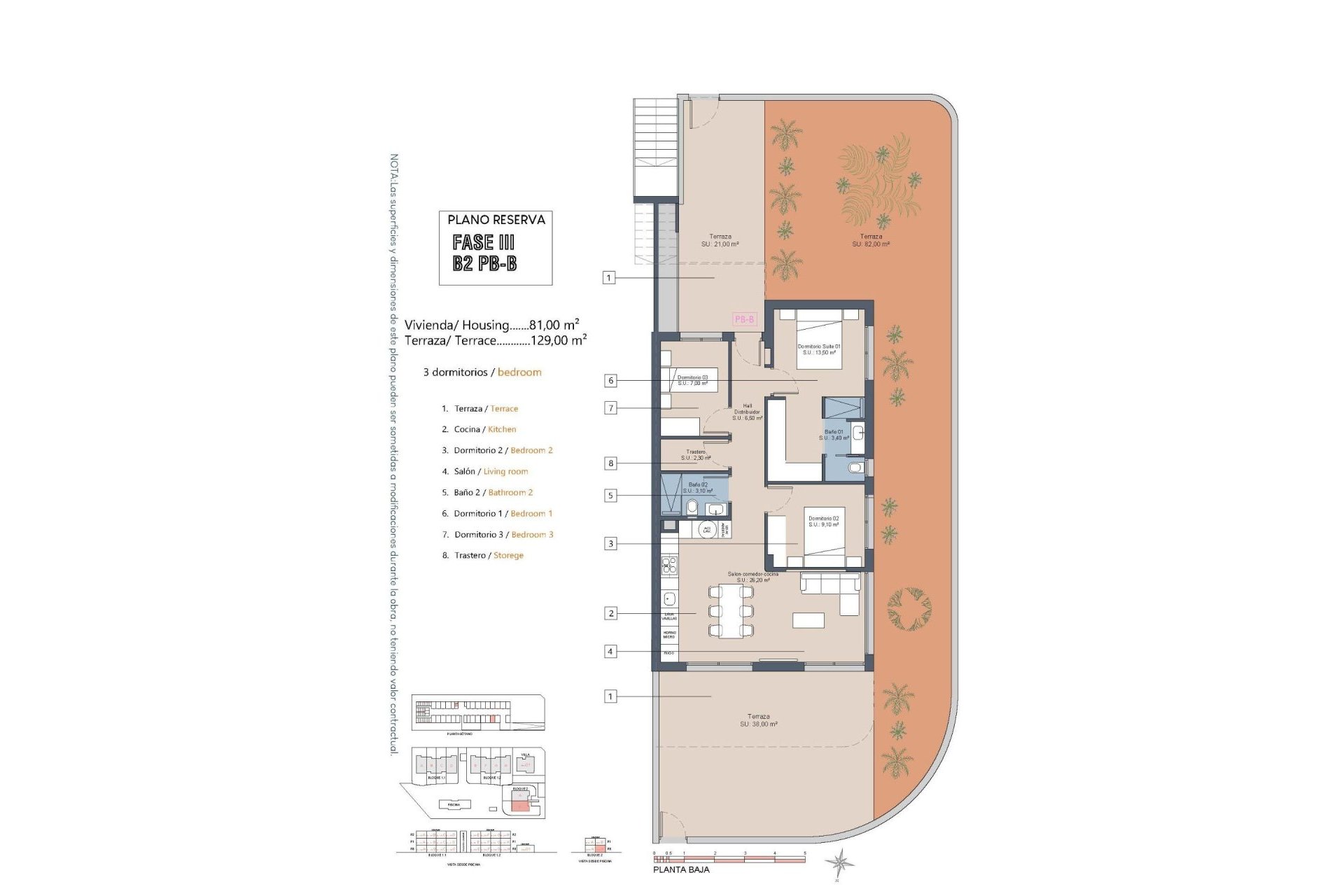 New Build - Bungalow - Los Alcazares - La Serena Golf