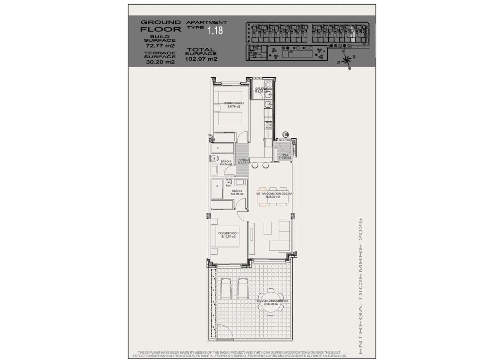 New Build - Bungalow - Torrevieja - Altos del Sol