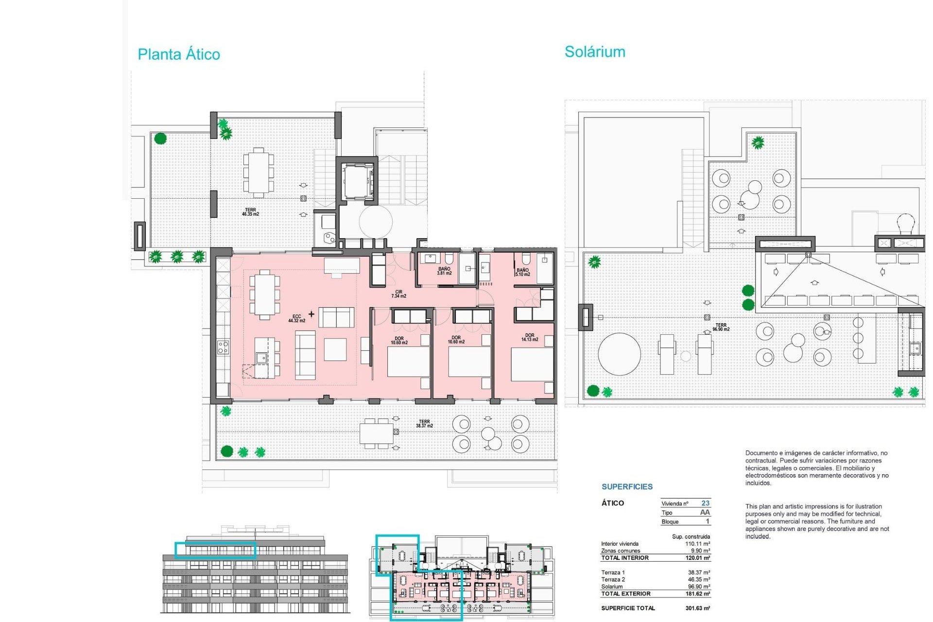 New Build - Penthouse - Torre Pacheco - Santa Rosalia Lake And Life Resort