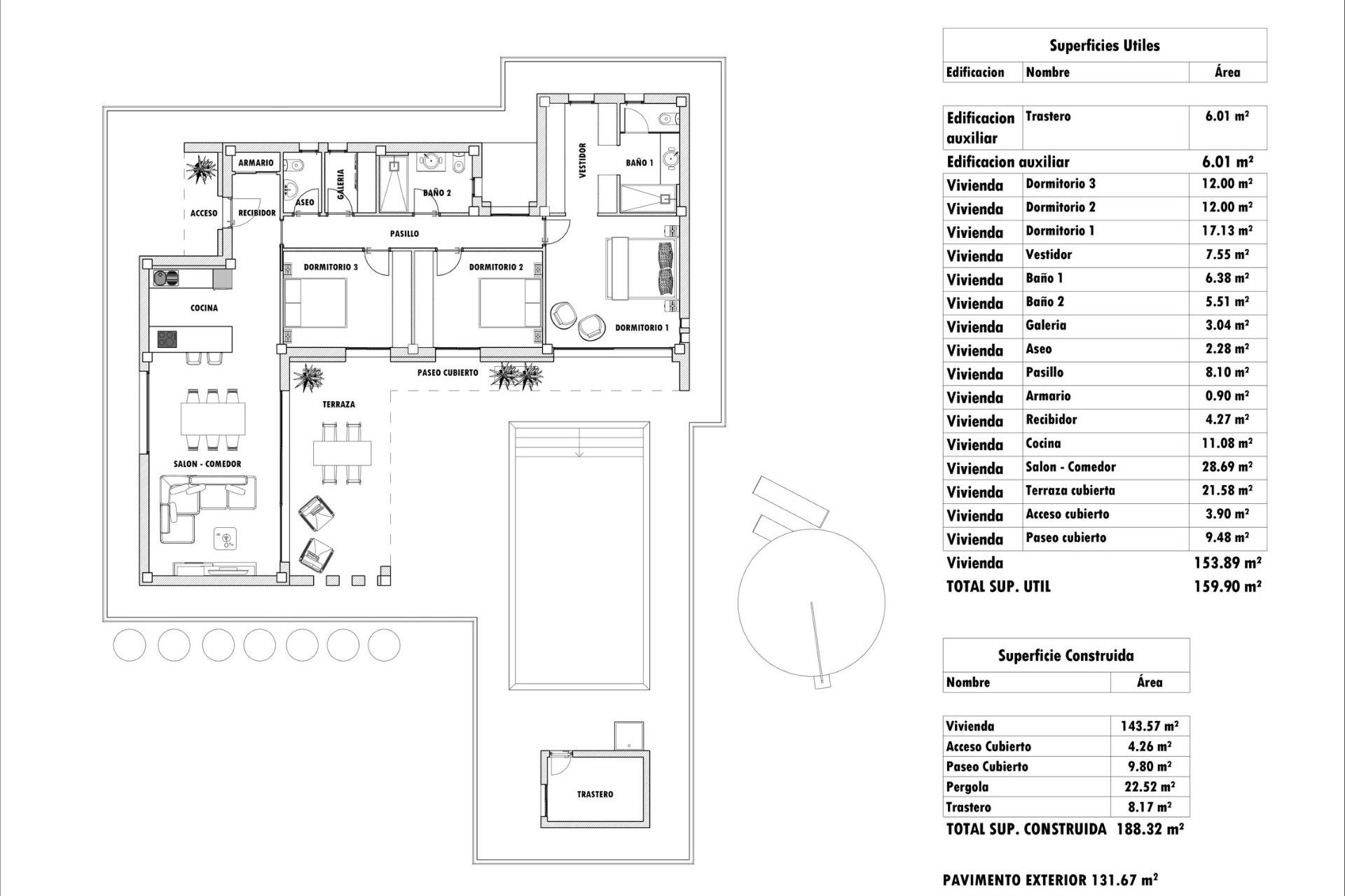 New Build - Villa - Aspe - Poligono 19
