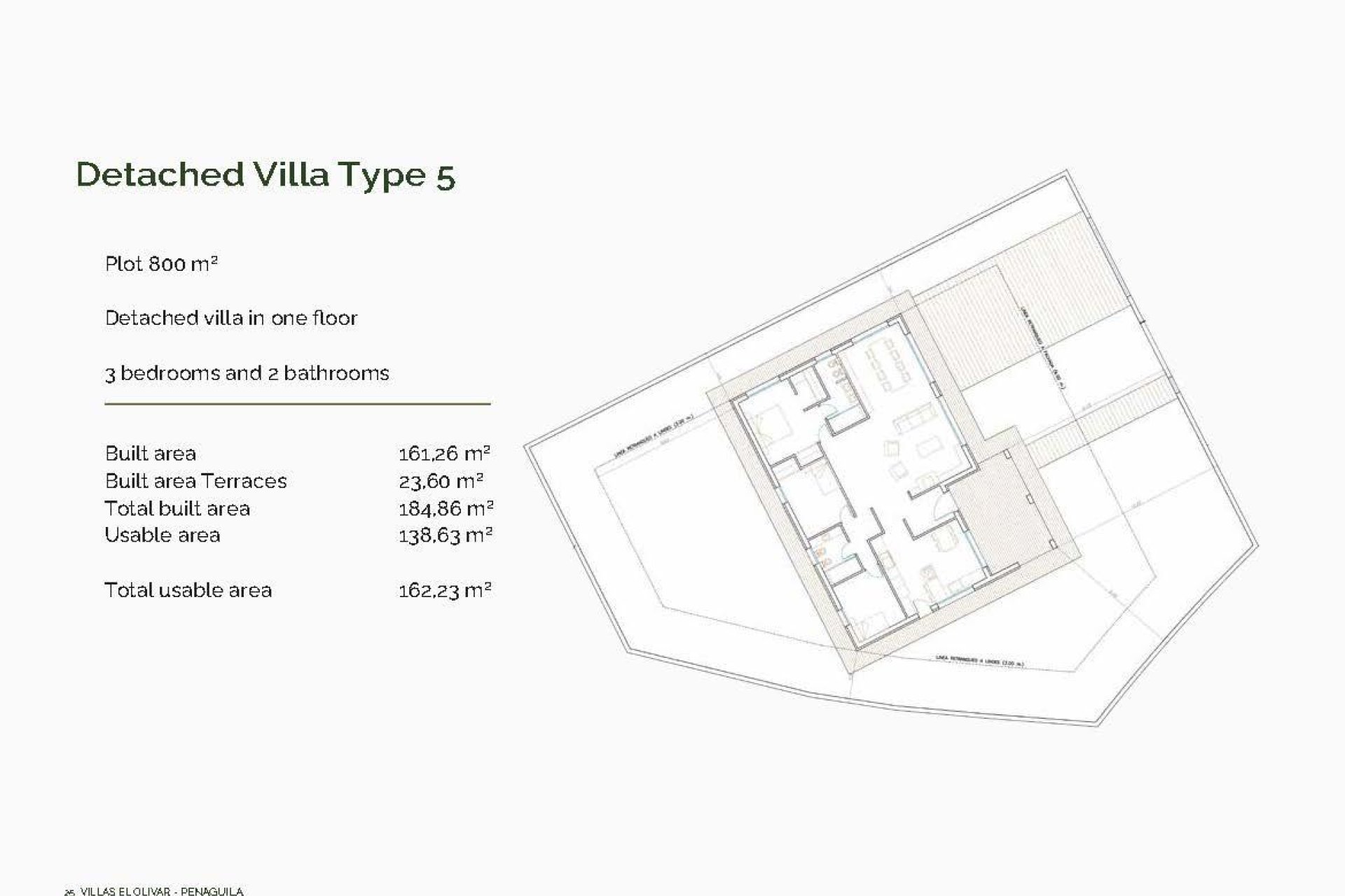 New Build - Villa - Penaguila - El Olivar