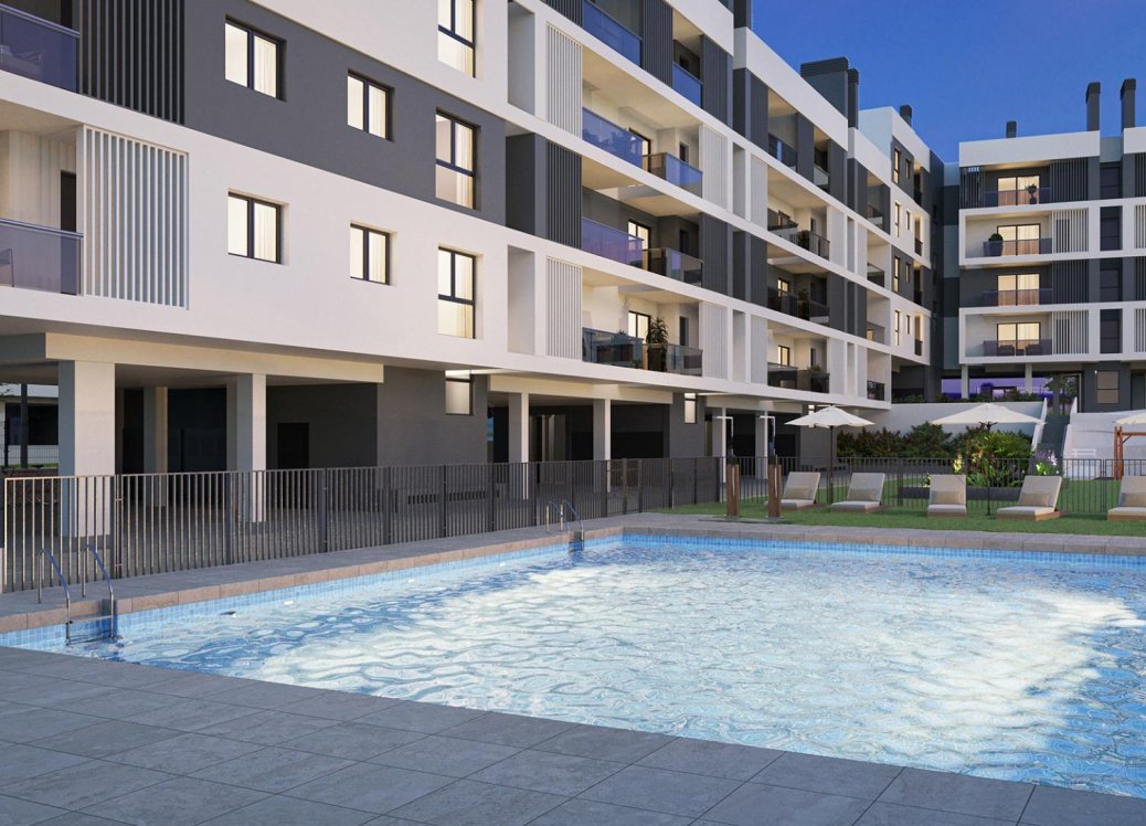 Nieuwbouw Woningen - Apartment - Alicante - San Agustín-PAU 2