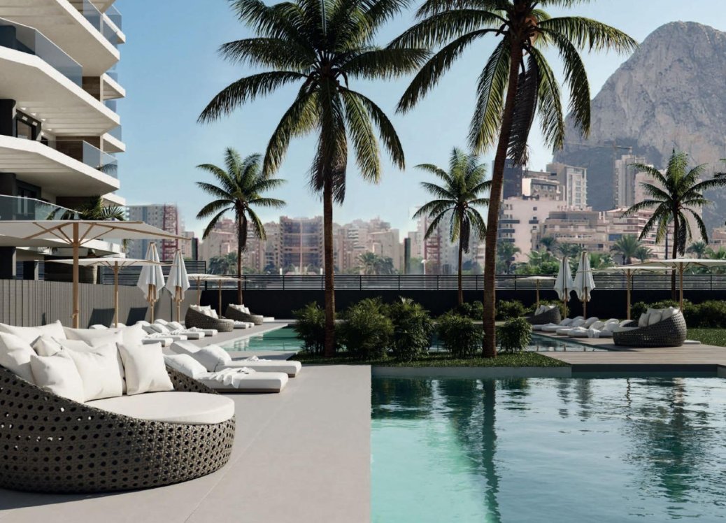 Nieuwbouw Woningen - Apartment - Calpe - Playa Cantal Roig