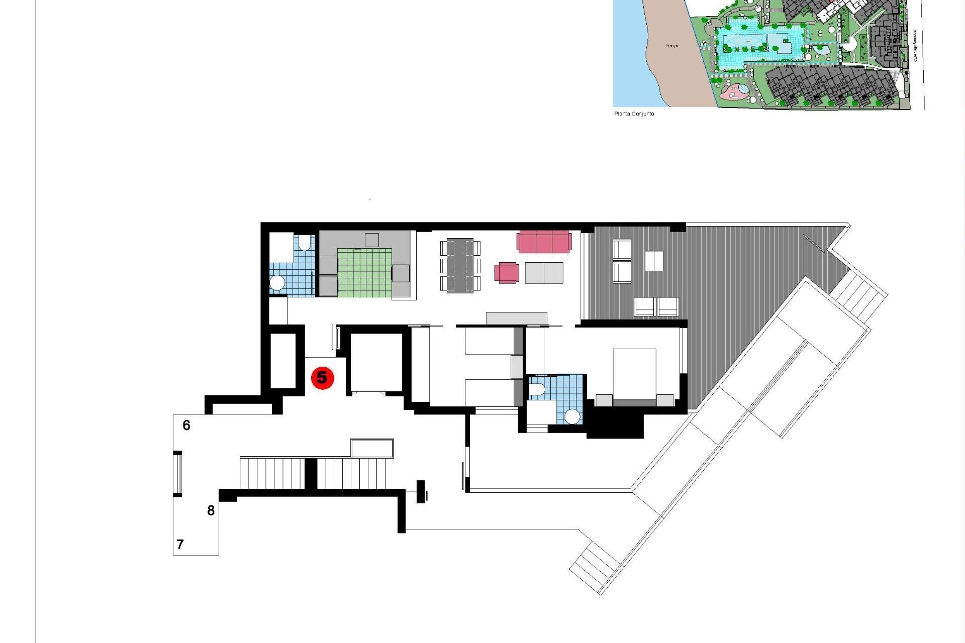 Nieuwbouw Woningen - Apartment - Denia - L´Estanyó (Marinas)