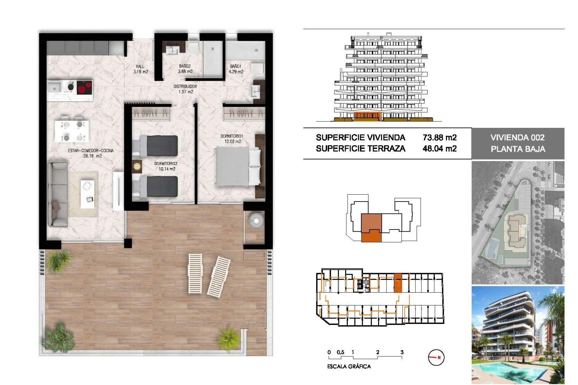 Nieuwbouw Woningen - Apartment - Guardamar del Segura - Puerto