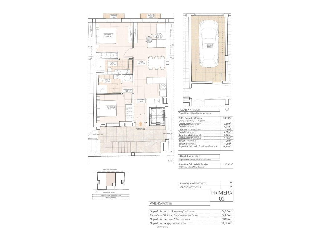 Nieuwbouw Woningen - Apartment - Hondón de las Nieves - Pueblo
