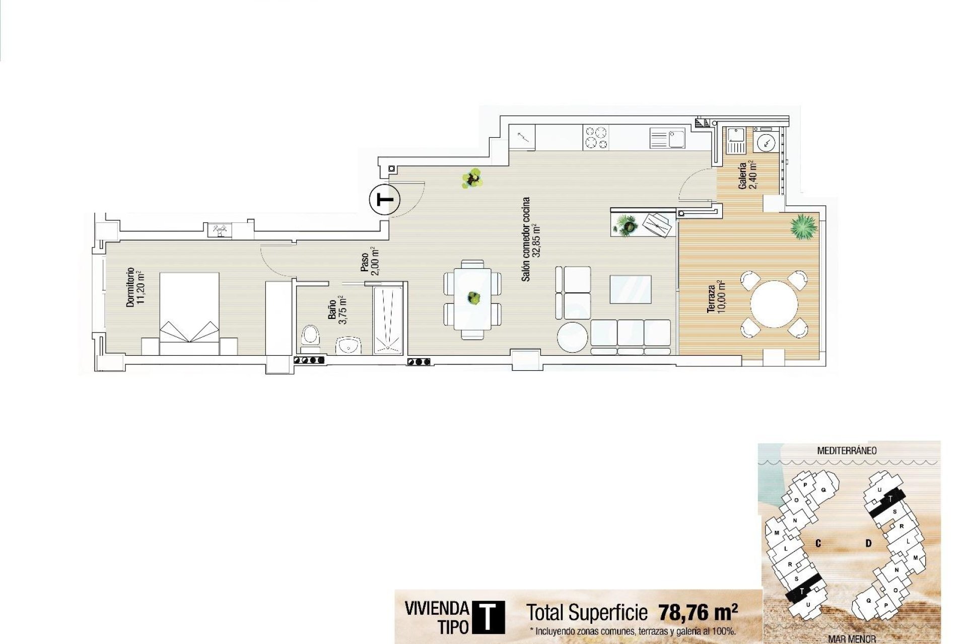 Nieuwbouw Woningen - Apartment - La Manga del Mar Menor - La Manga