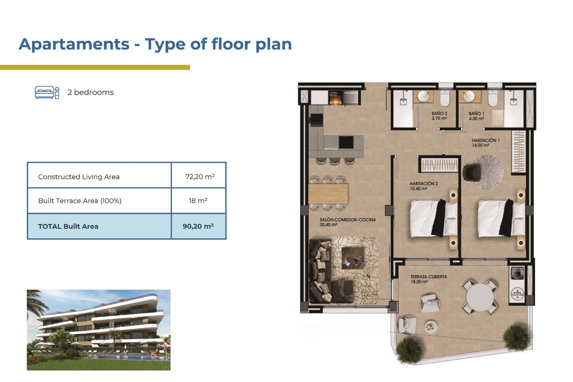 Nieuwbouw Woningen - Apartment - Orihuela Costa - La Ciñuelica