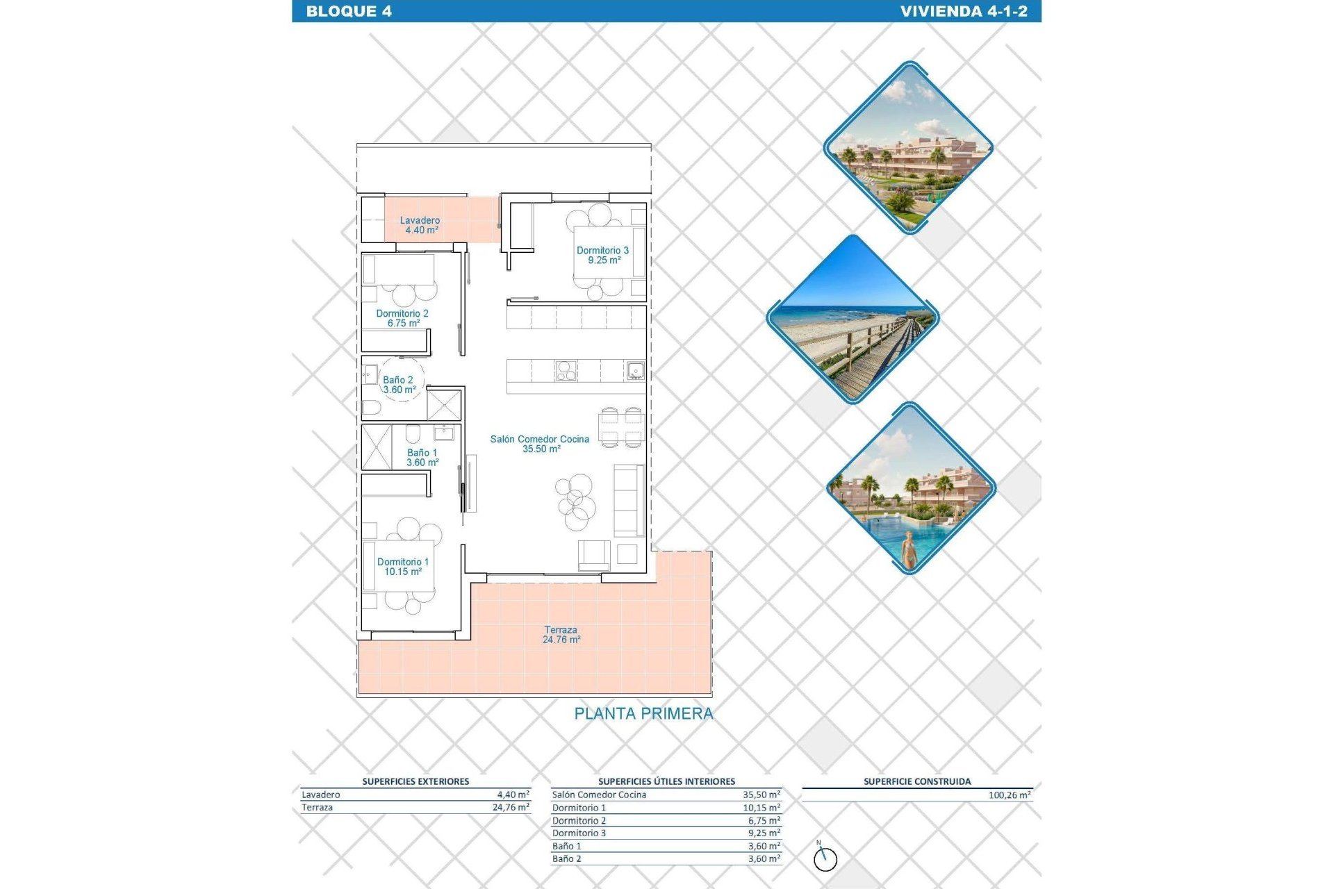 Nieuwbouw Woningen - Apartment - Pilar de la Horadada - Lo Monte