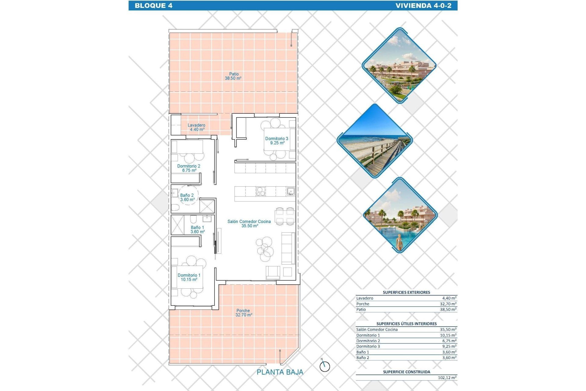 Nieuwbouw Woningen - Apartment - Pilar de la Horadada - Lo Monte