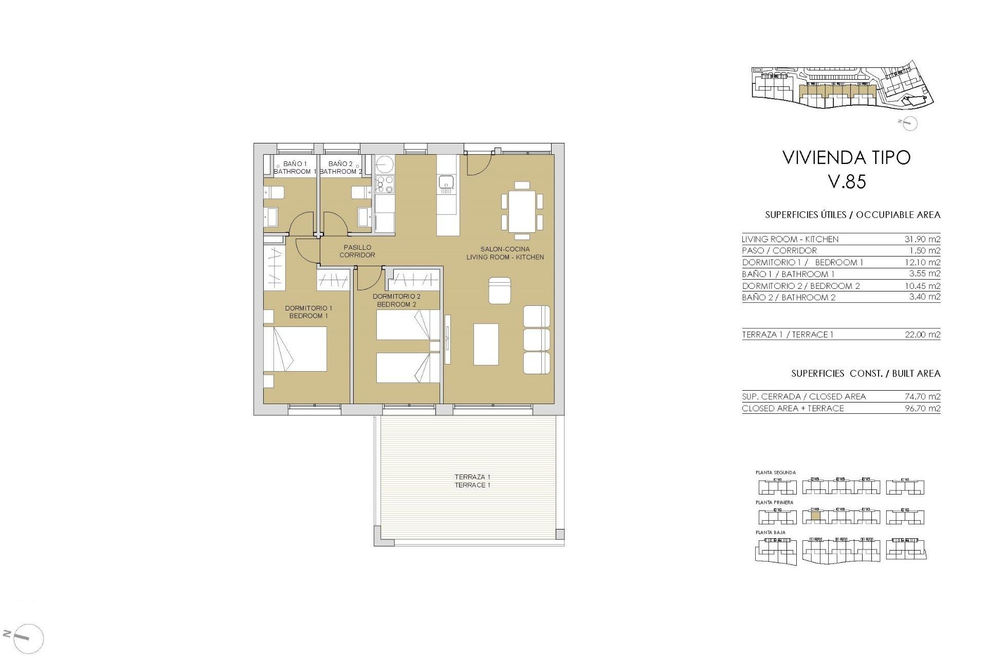 Nieuwbouw Woningen - Apartment - Pilar de la Horadada - Lo Romero Golf