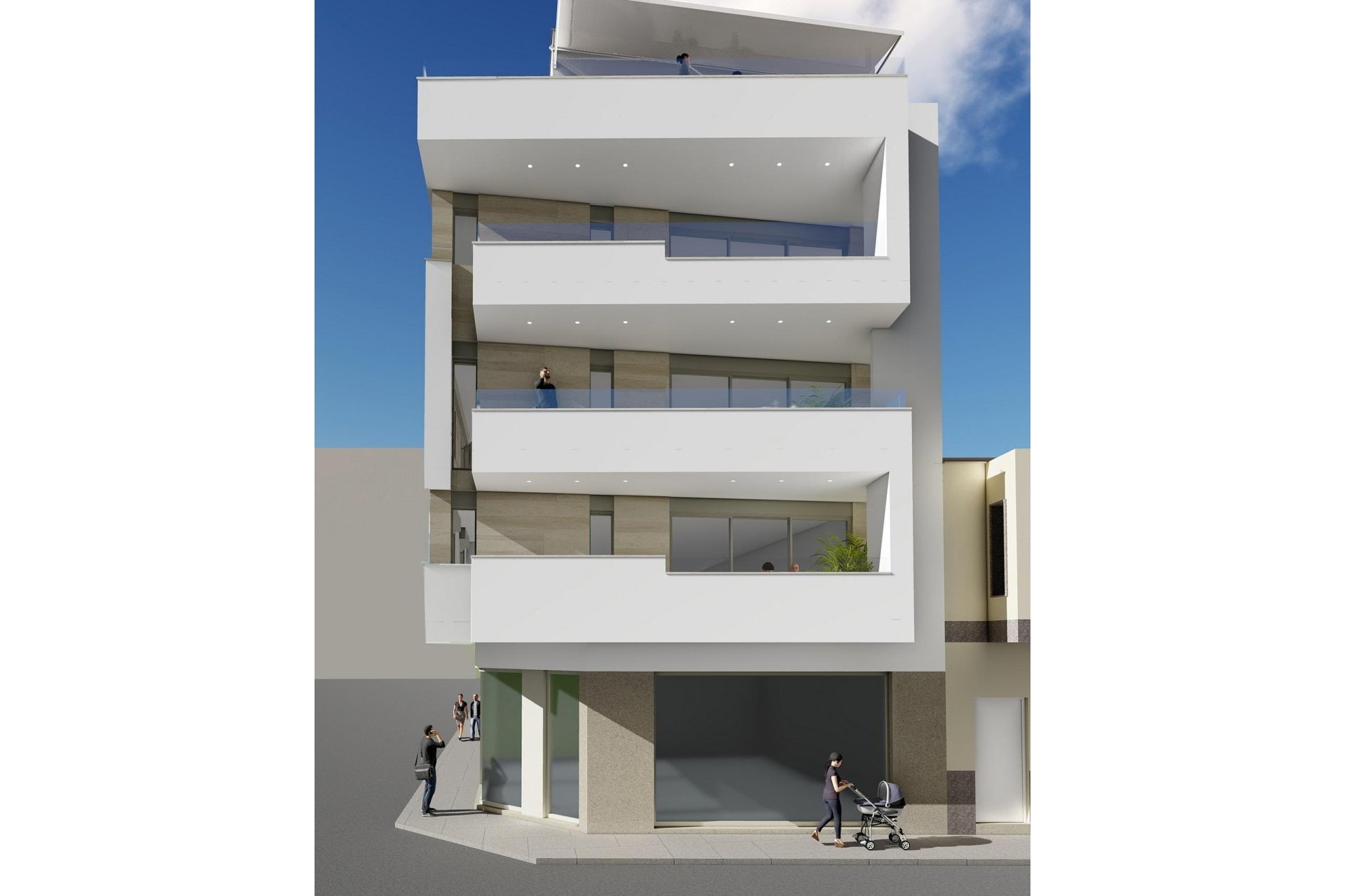 Nieuwbouw Woningen - Apartment - Torrevieja - Playa del Cura