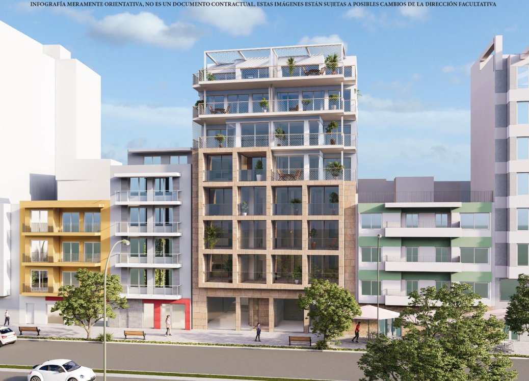 Nieuwbouw Woningen - Apartment - Villajoyosa - Pueblo