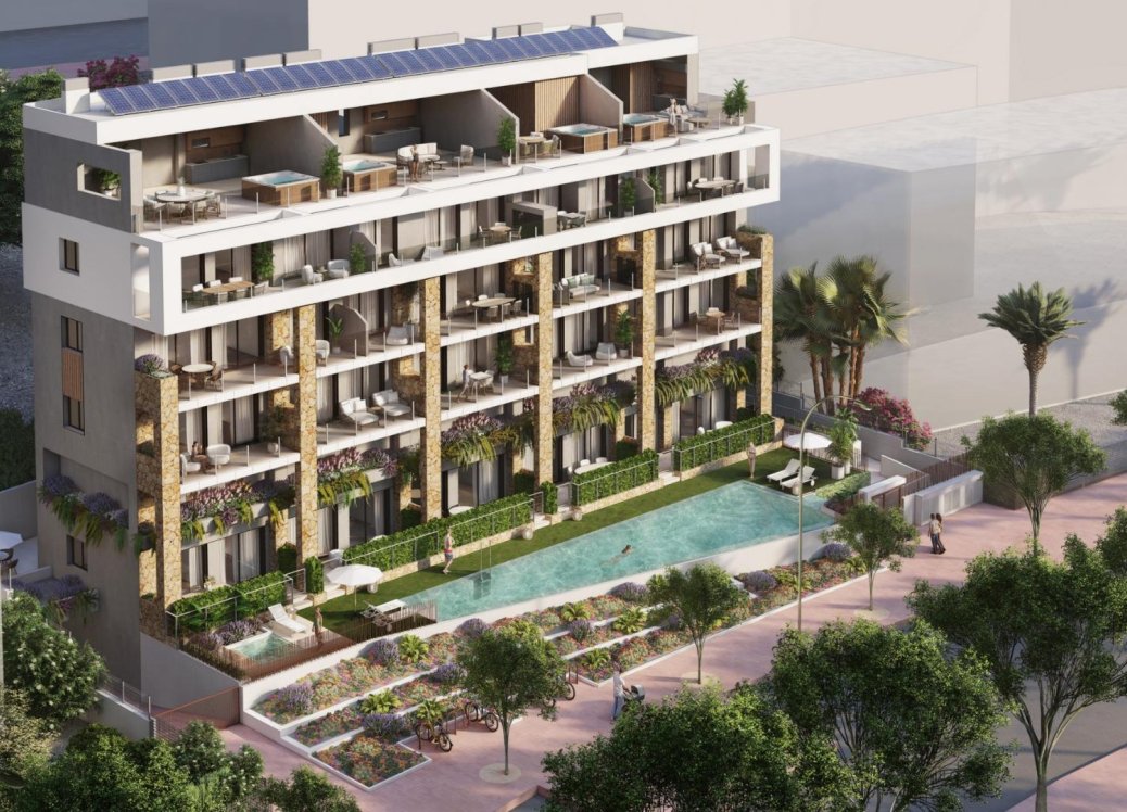 Nieuwbouw Woningen - Apartment - Villajoyosa - Puntes del Moro