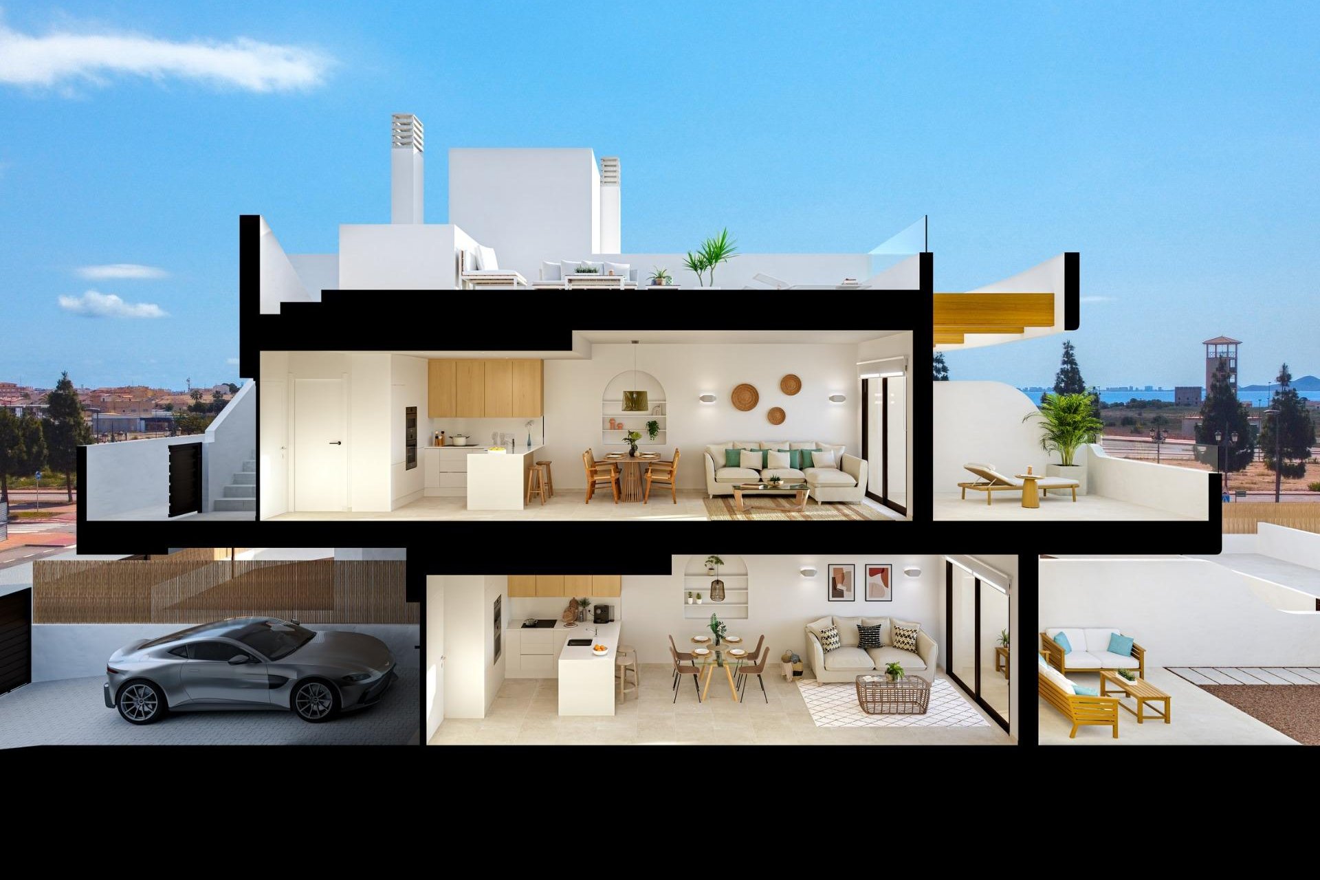 Nieuwbouw Woningen - Bungalow - Los Alcazares - La Serena Golf
