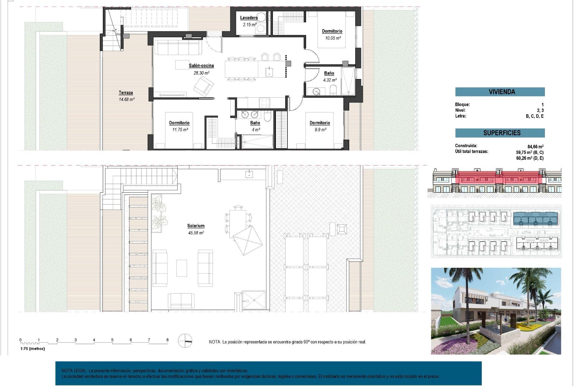 Nieuwbouw Woningen - Bungalow - Los Alcazares - Serena Golf