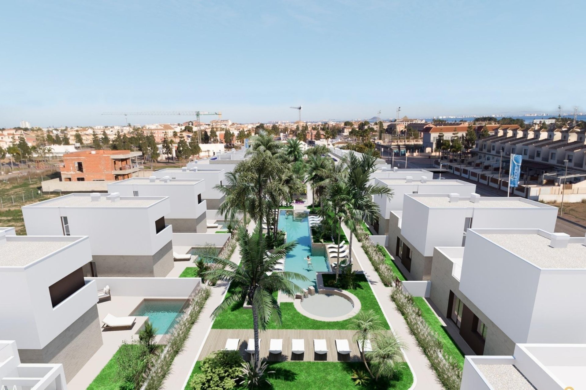 Nieuwbouw Woningen - Bungalow - Los Alcazares - Serena Golf