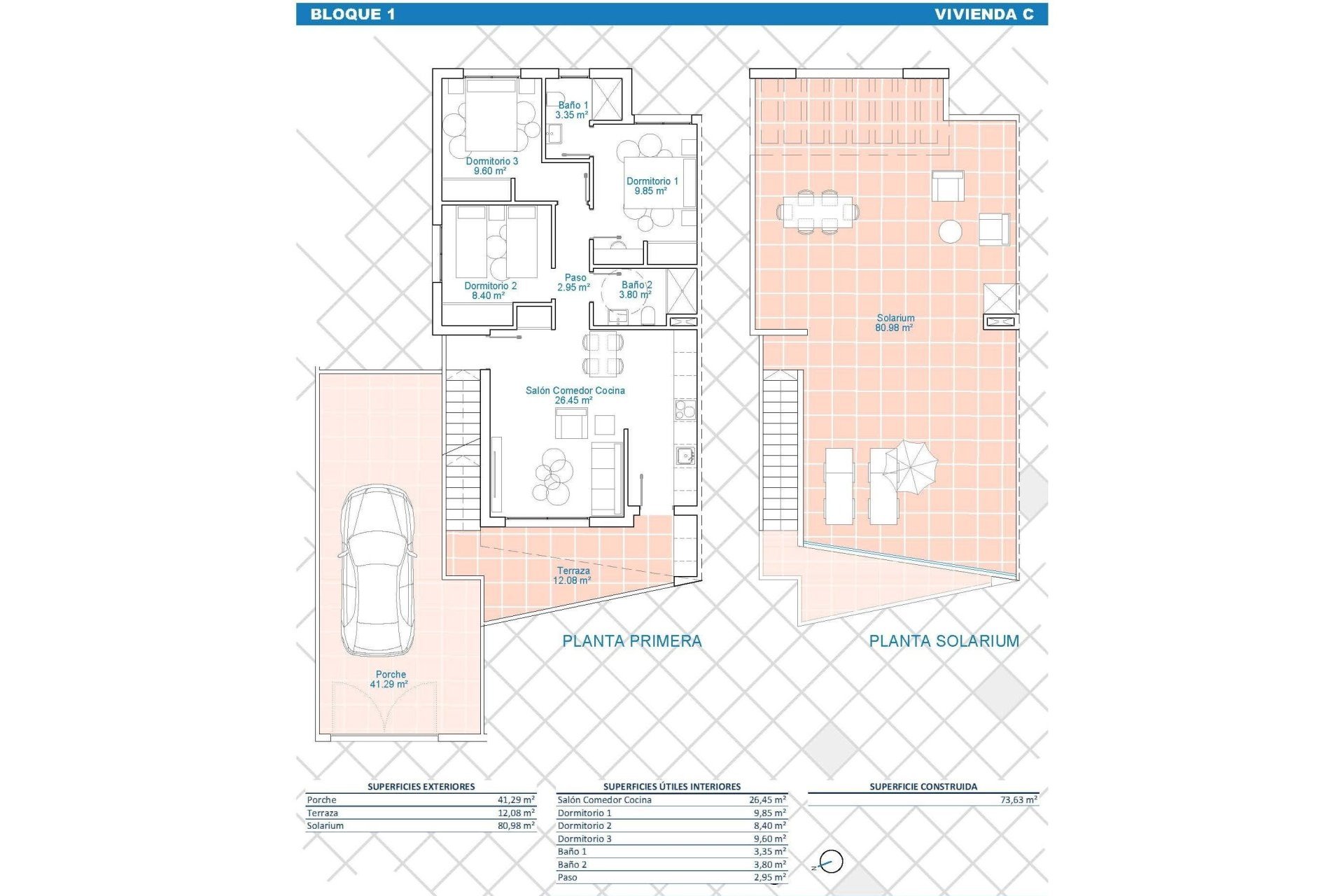 Nieuwbouw Woningen - Bungalow - Pilar de la Horadada - Lo Monte