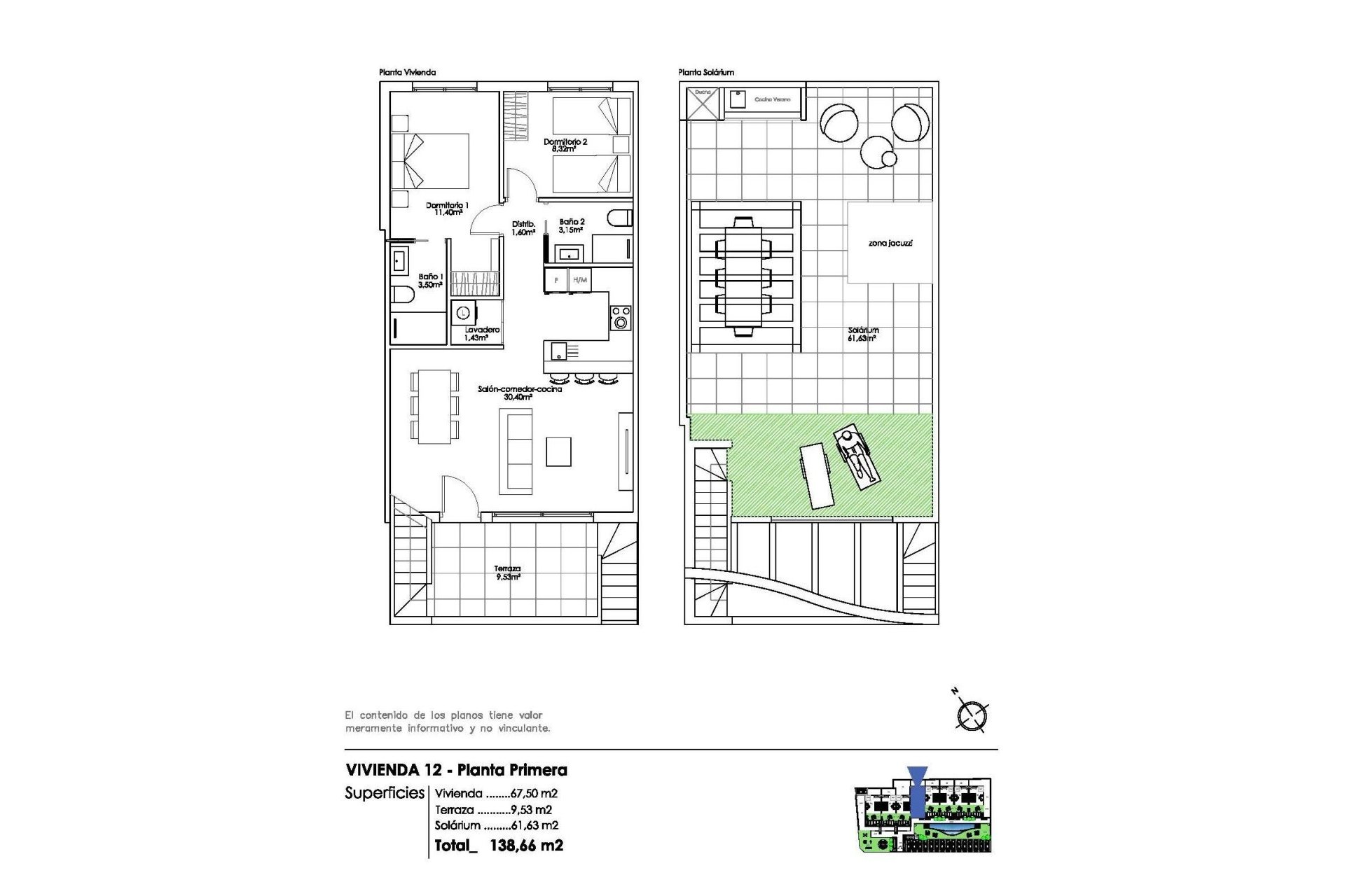 Nieuwbouw Woningen - Bungalow - Pilar de la Horadada - Parque Ramon eugenio Escudero