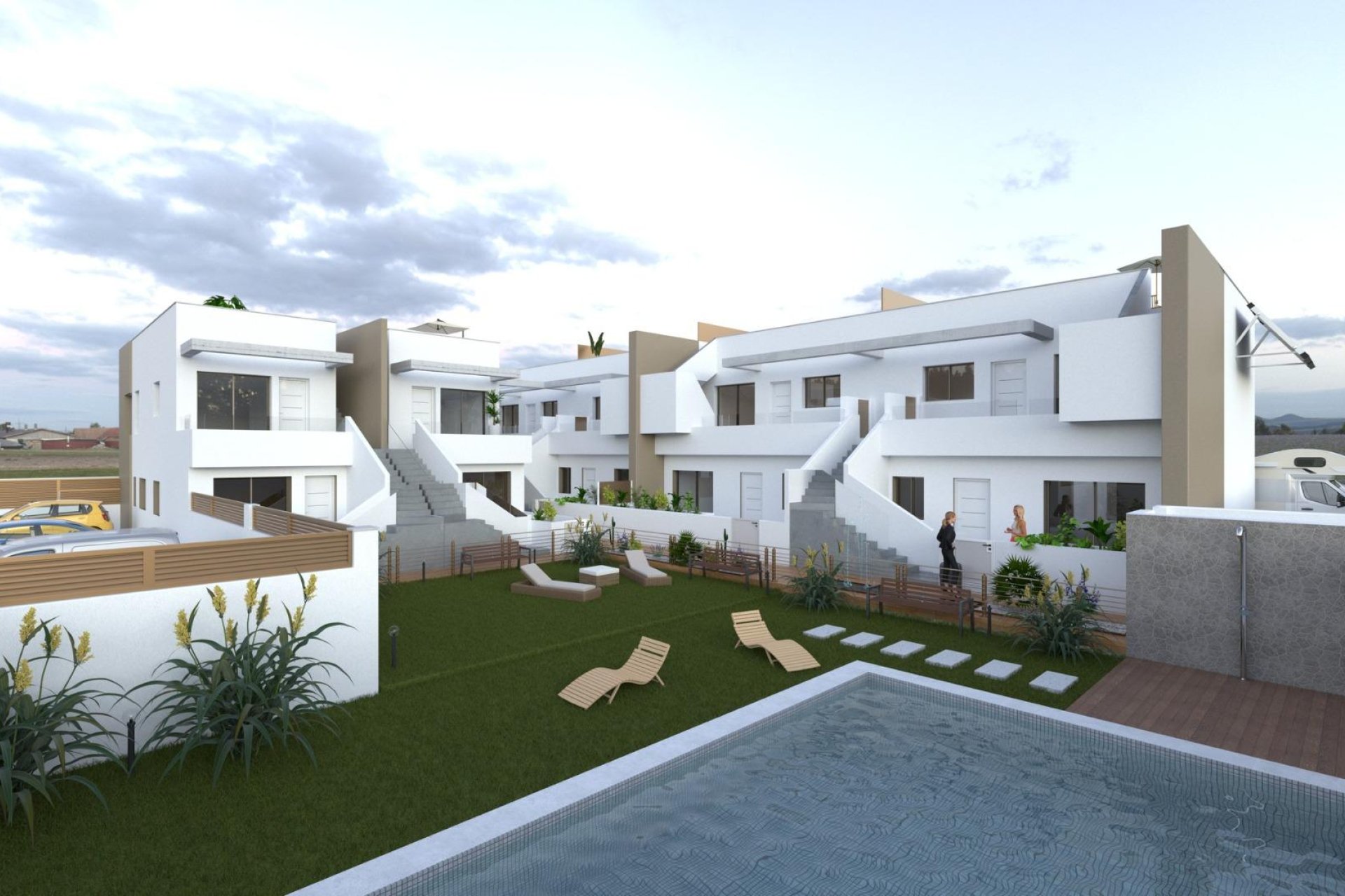 Nieuwbouw Woningen - Bungalow - Pilar de la Horadada - pueblo