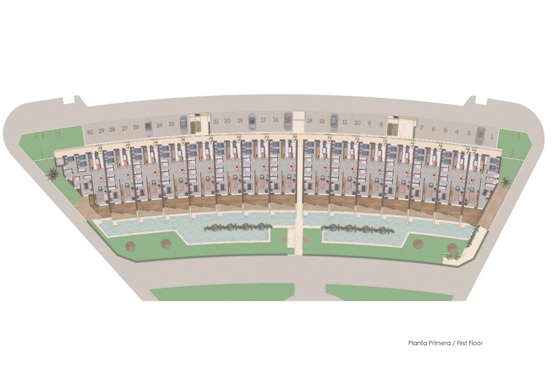 Nieuwbouw Woningen - Bungalow - Pilar de la Horadada - pueblo