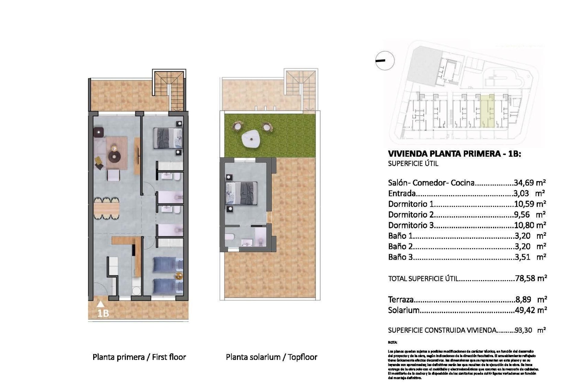 Nieuwbouw Woningen - Bungalow - Pilar de la Horadada - pueblo