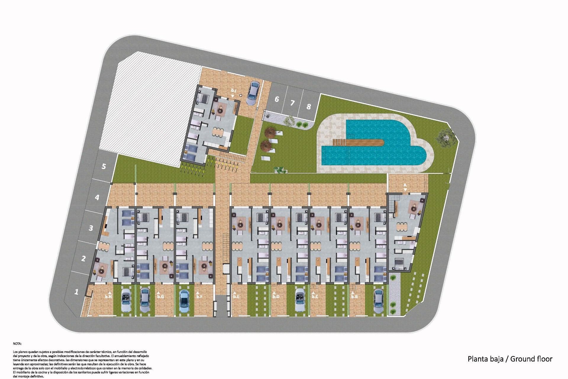 Nieuwbouw Woningen - Bungalow - Pilar de la Horadada - pueblo