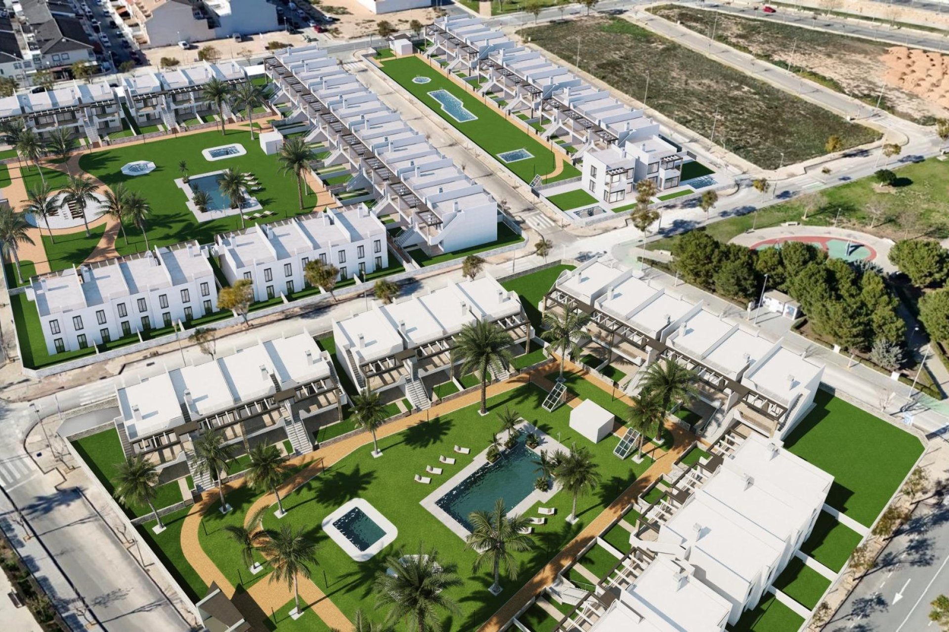 Nieuwbouw Woningen - Bungalow - Pilar de la Horadada - pueblo