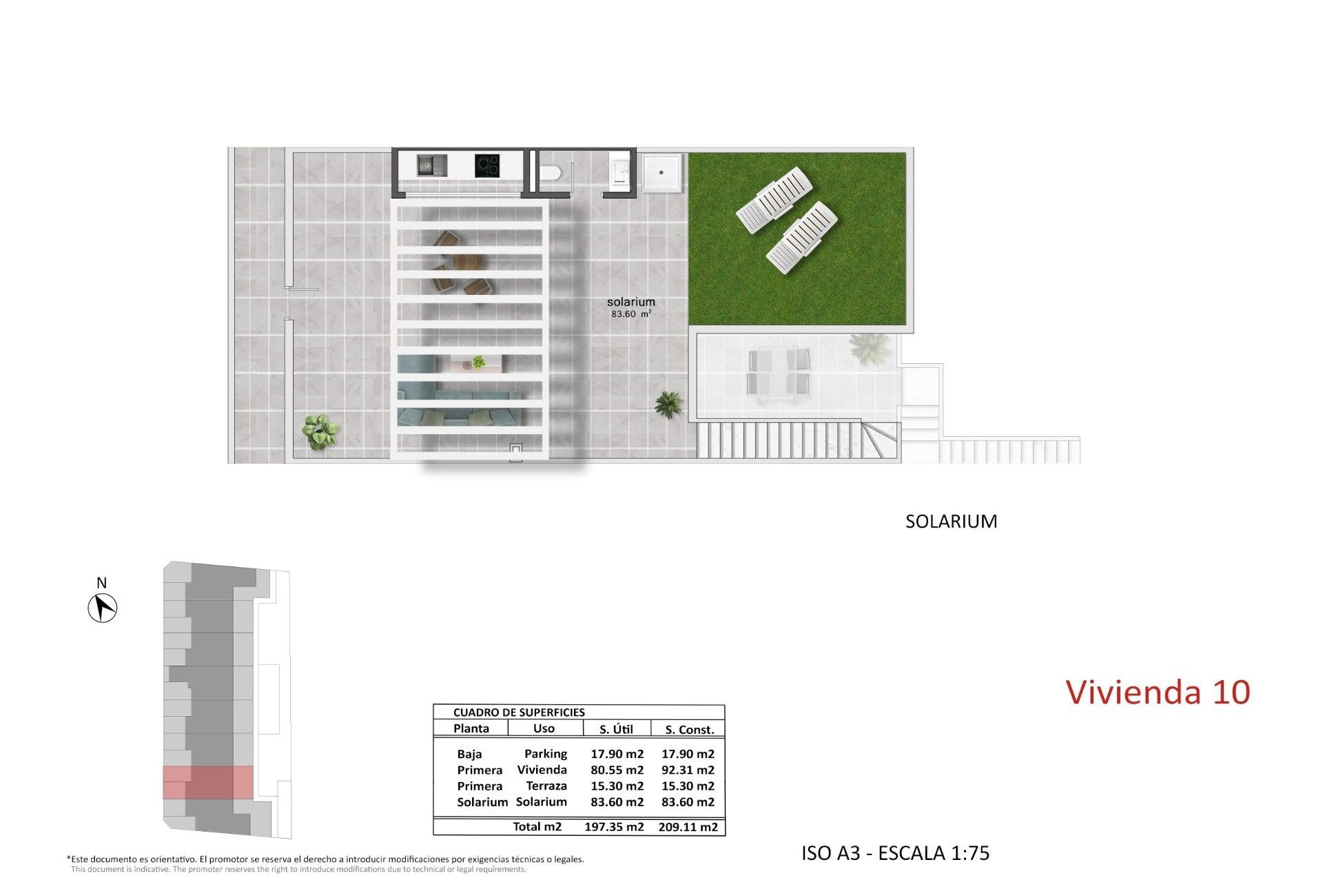 Nieuwbouw Woningen - Bungalow - Pilar de la Horadada - pueblo