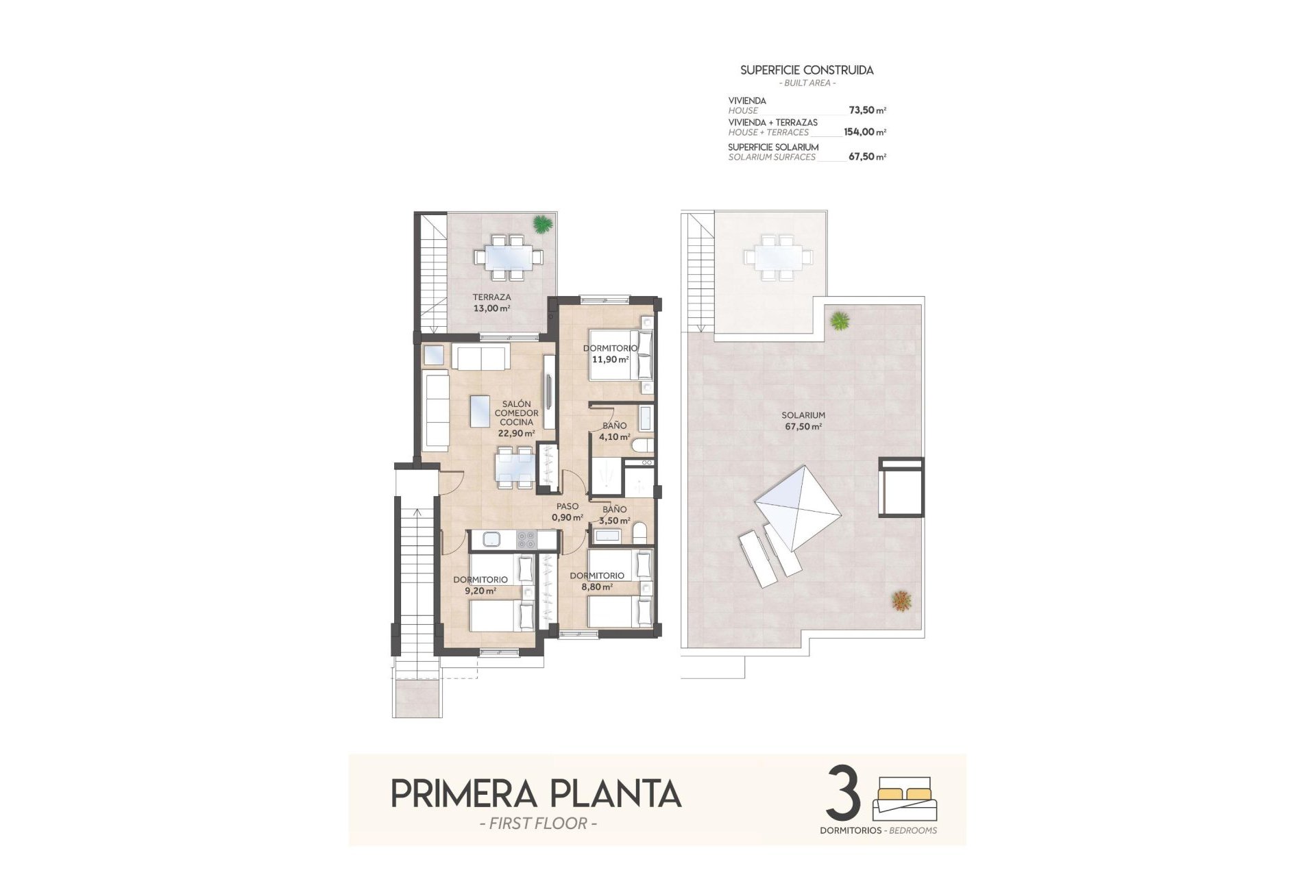 Nieuwbouw Woningen - Bungalow - San Miguel de Salinas - La Cañada