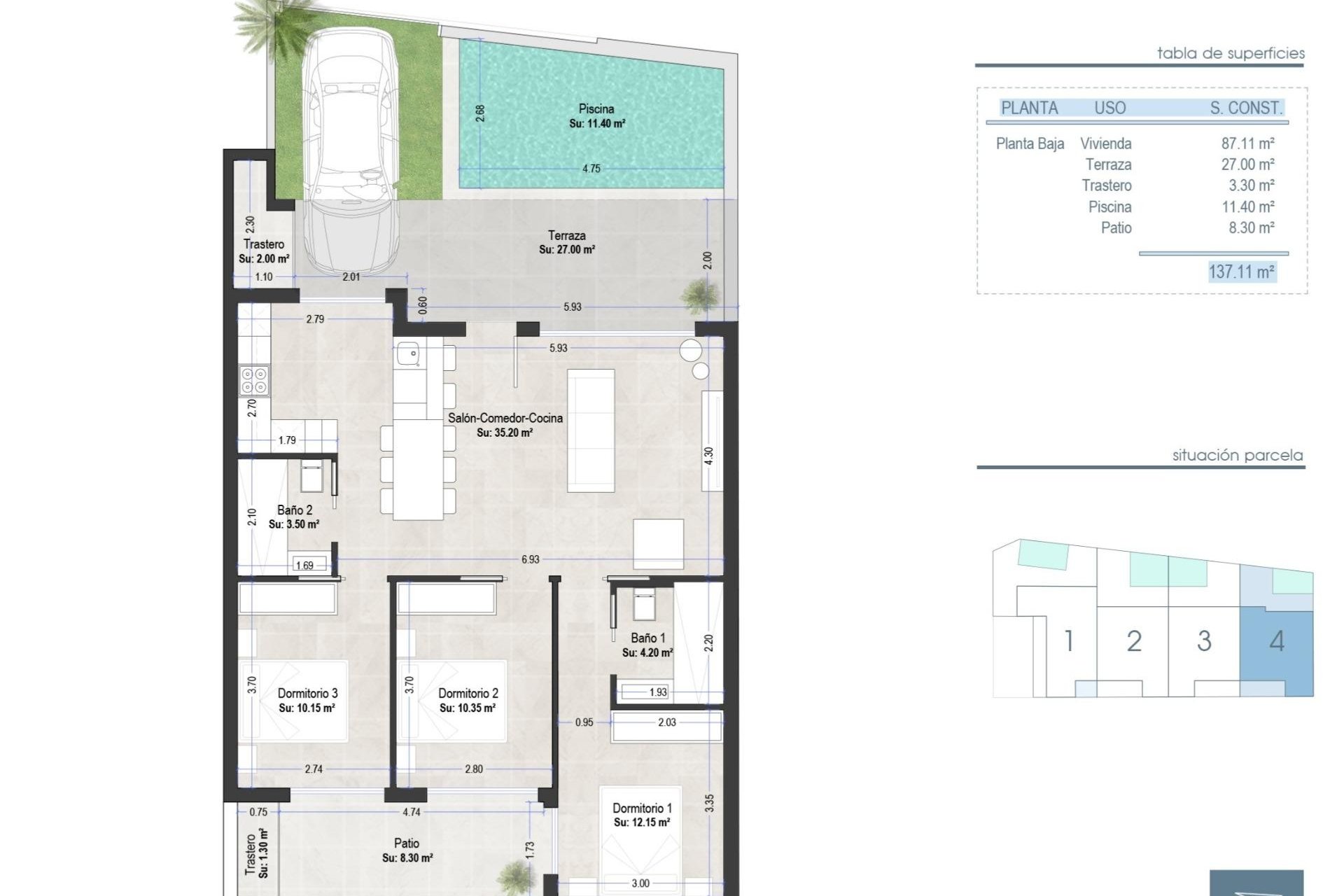 Nieuwbouw Woningen - Bungalow - San Pedro del Pinatar - Las Esperanzas