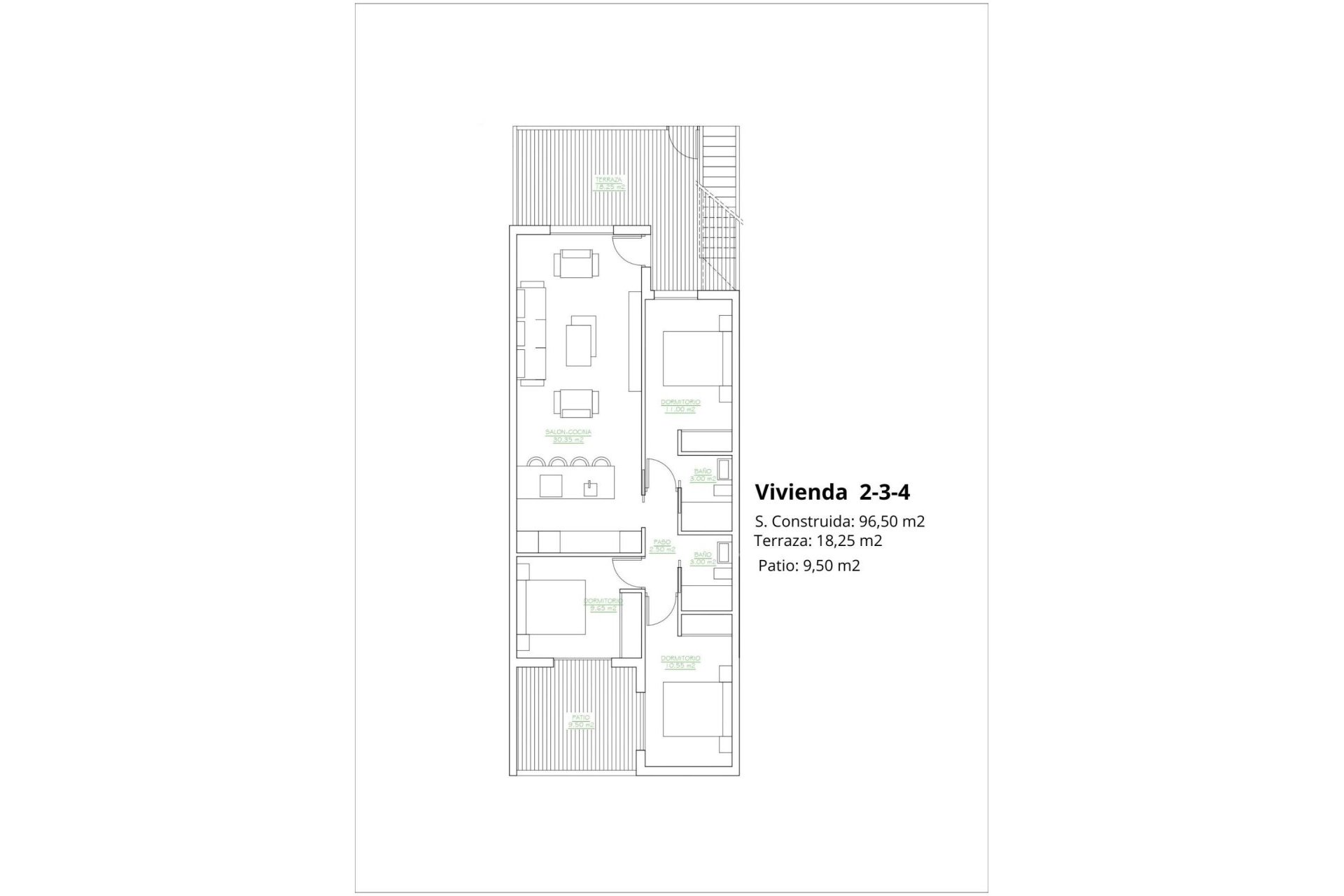 Nieuwbouw Woningen - Bungalow - San Pedro del Pinatar - Los Antolinos