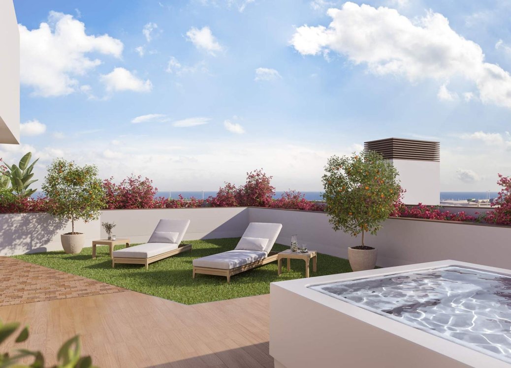 Nieuwbouw Woningen - Penthouse - Alicante - Benalua