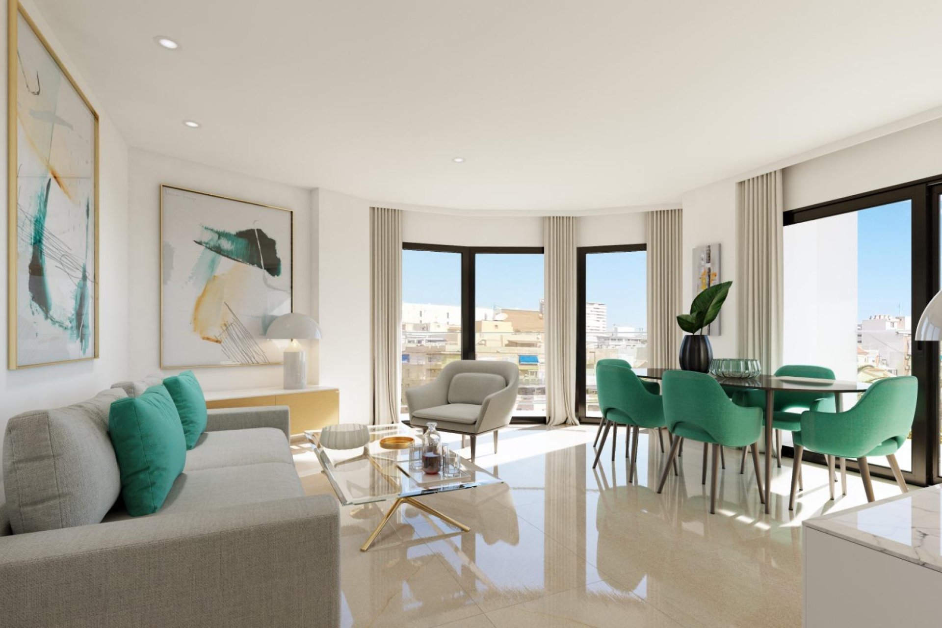 Nieuwbouw Woningen - Penthouse - Alicante - Florida Baja