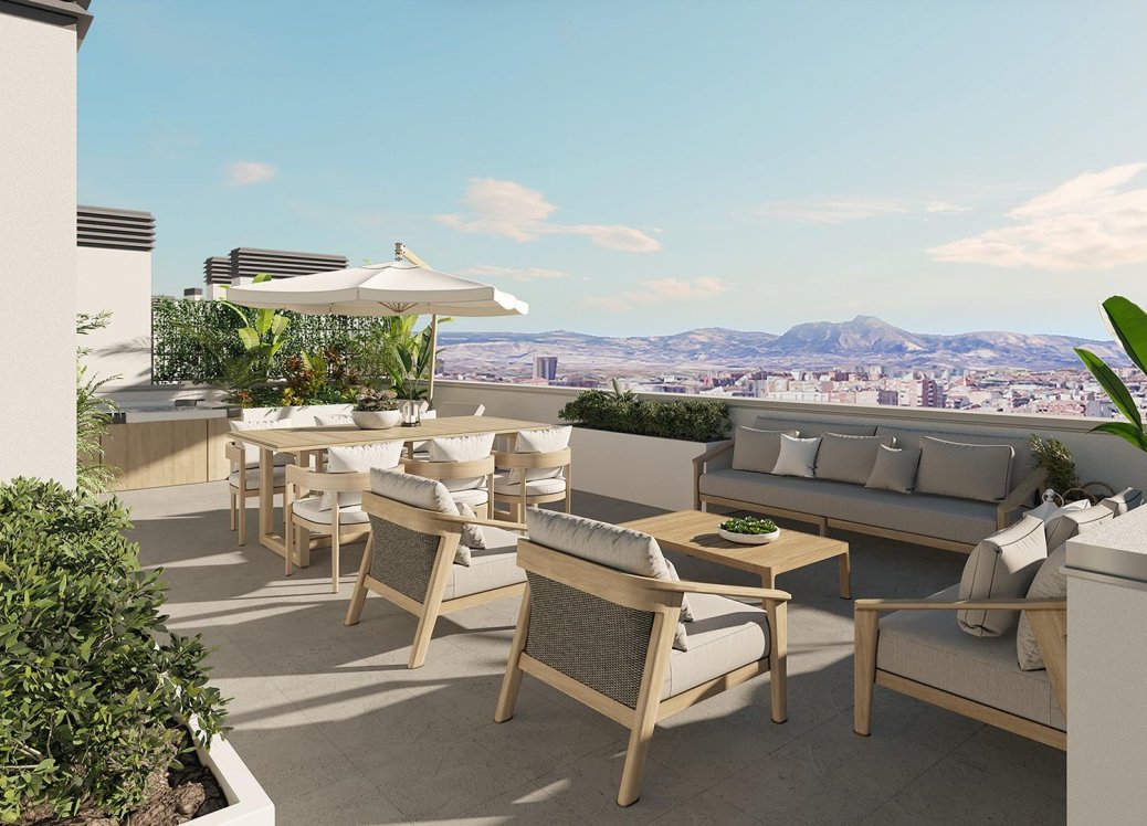 Nieuwbouw Woningen - Penthouse - Alicante - San Agustín-PAU 2