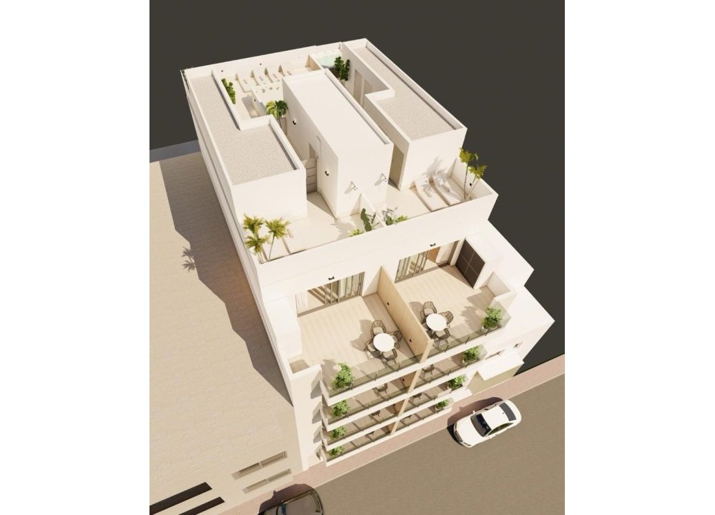 Nieuwbouw Woningen - Penthouse - Guardamar del Segura - Pueblo