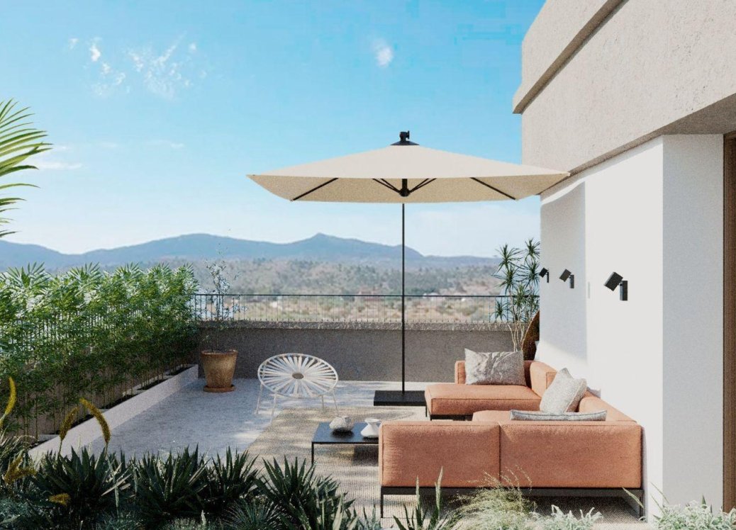 Nieuwbouw Woningen - Penthouse - Hondón de las Nieves - Pueblo