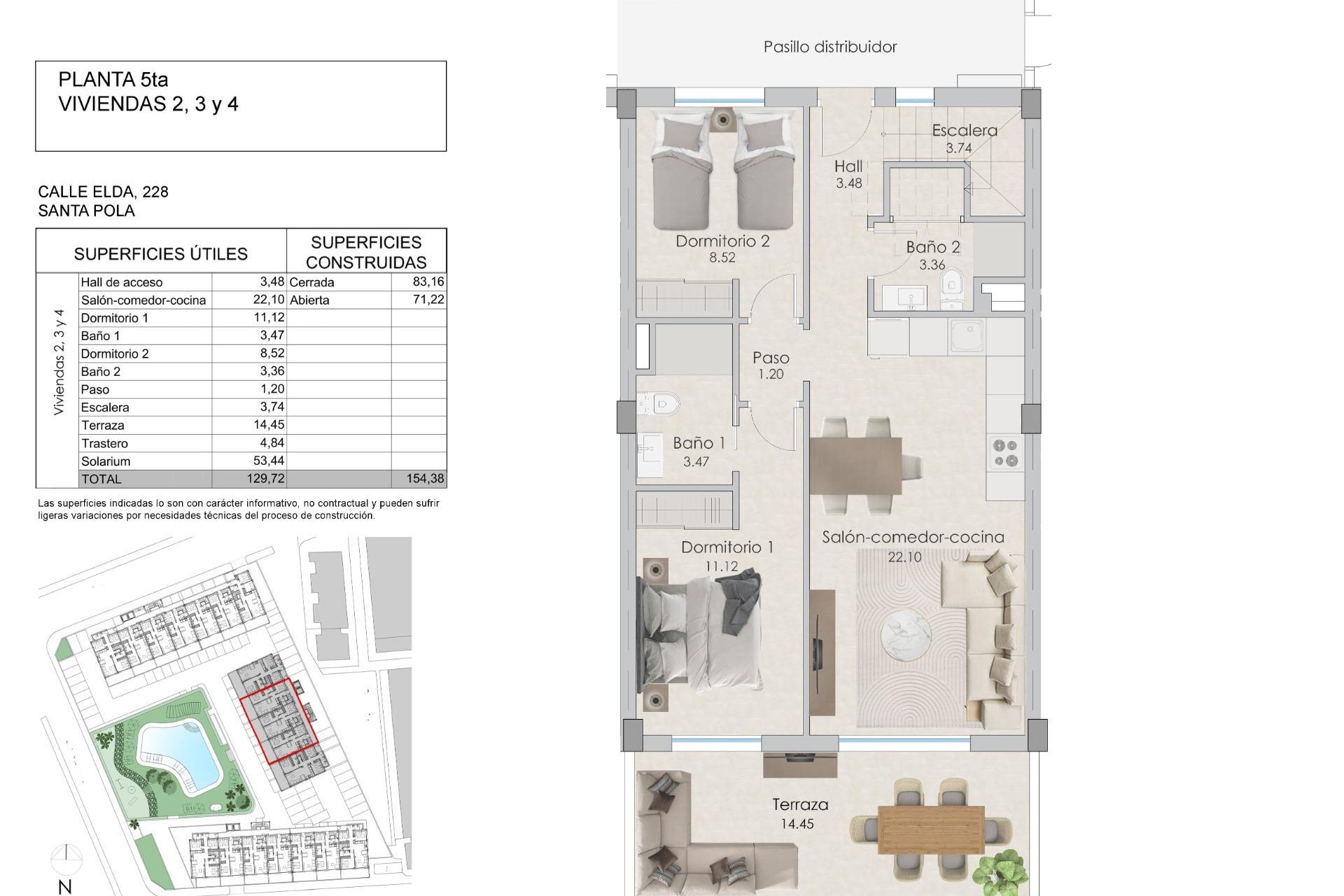 Nieuwbouw Woningen - Penthouse - Santa Pola - Playa Tamarit