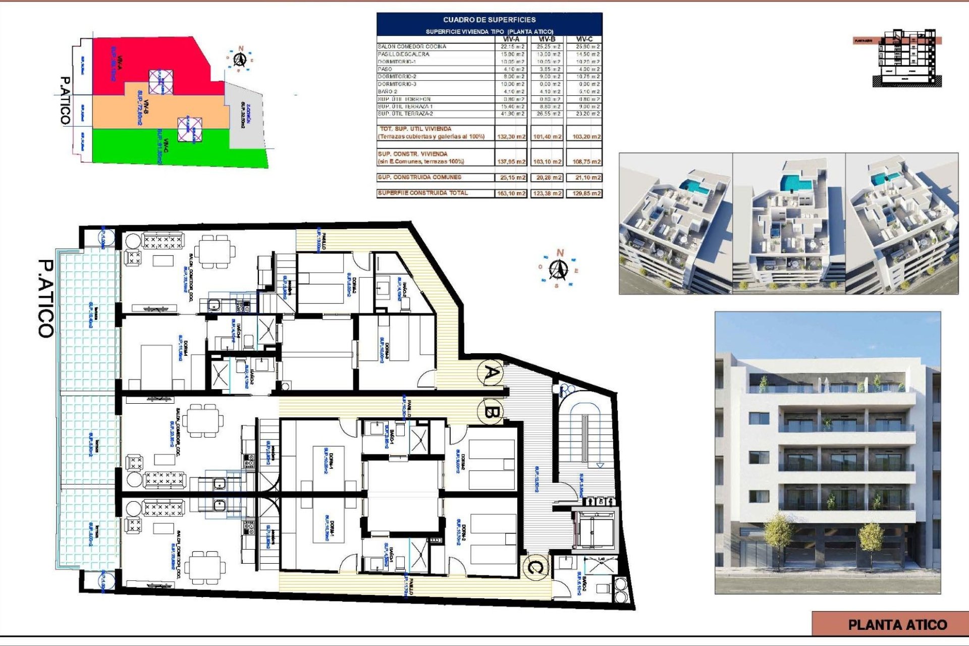 Nieuwbouw Woningen - Penthouse - Torrevieja - Centro