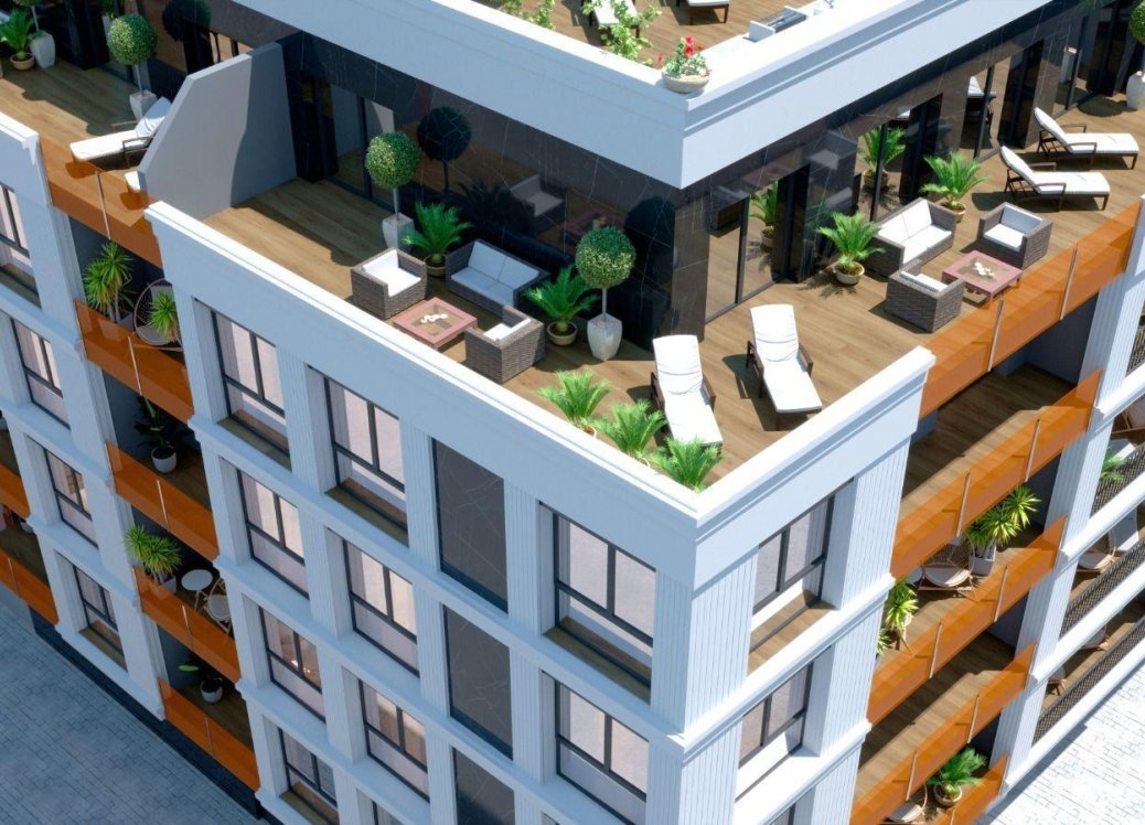 Nieuwbouw Woningen - Penthouse - Torrevieja - Parque de las Naciones