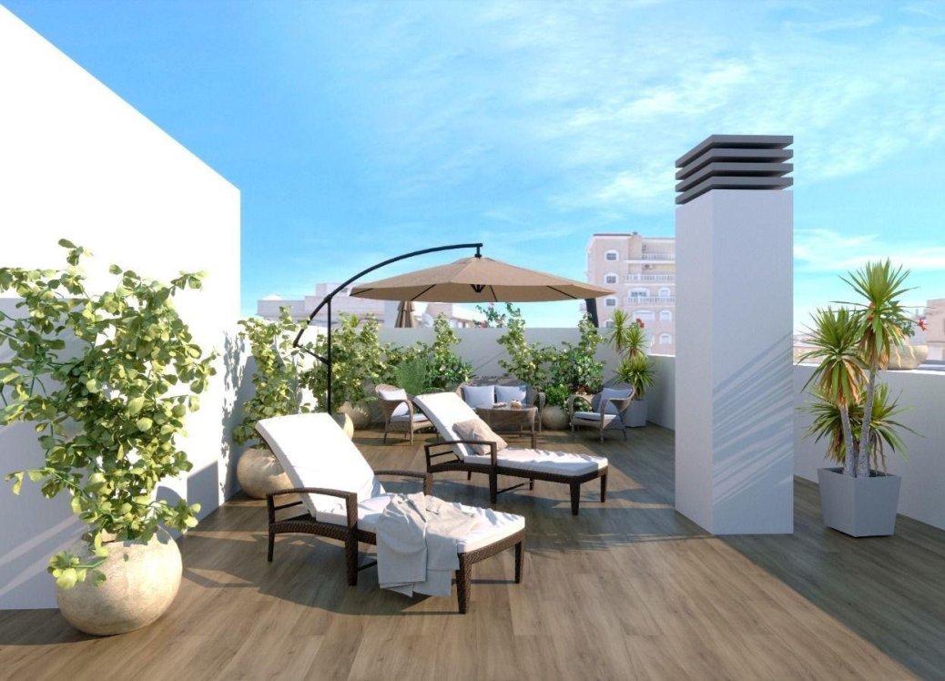 Nieuwbouw Woningen - Penthouse - Torrevieja - Parque de las Naciones