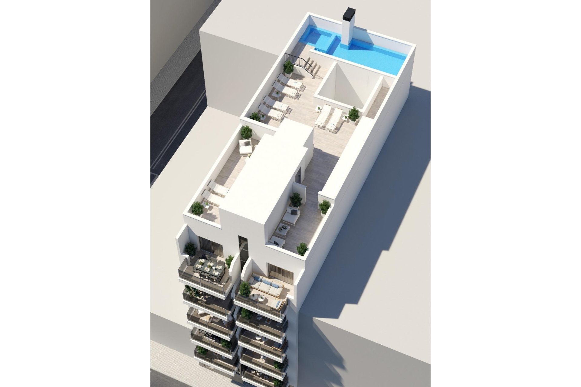 Nieuwbouw Woningen - Penthouse - Torrevieja - Playa de El Cura