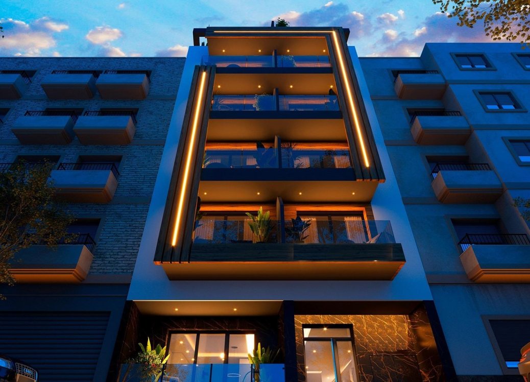 Nieuwbouw Woningen - Penthouse - Torrevieja - Playa de El Cura