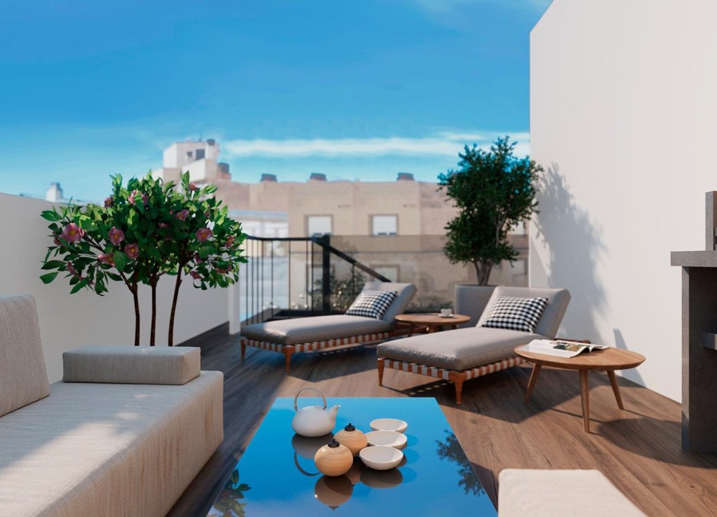 Nieuwbouw Woningen - Penthouse - Torrevieja - Playa de El Cura