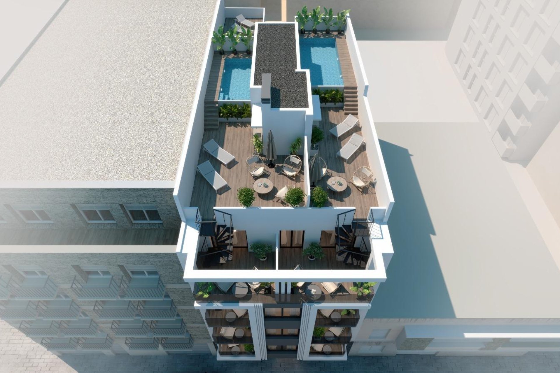 Nieuwbouw Woningen - Penthouse - Torrevieja - Playa de El Cura