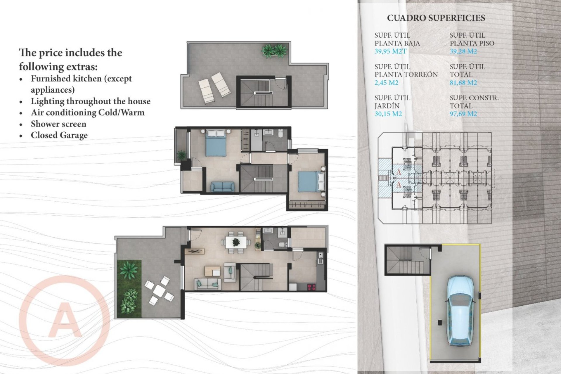 Nieuwbouw Woningen - Town House - La Manga del Mar Menor - La Manga