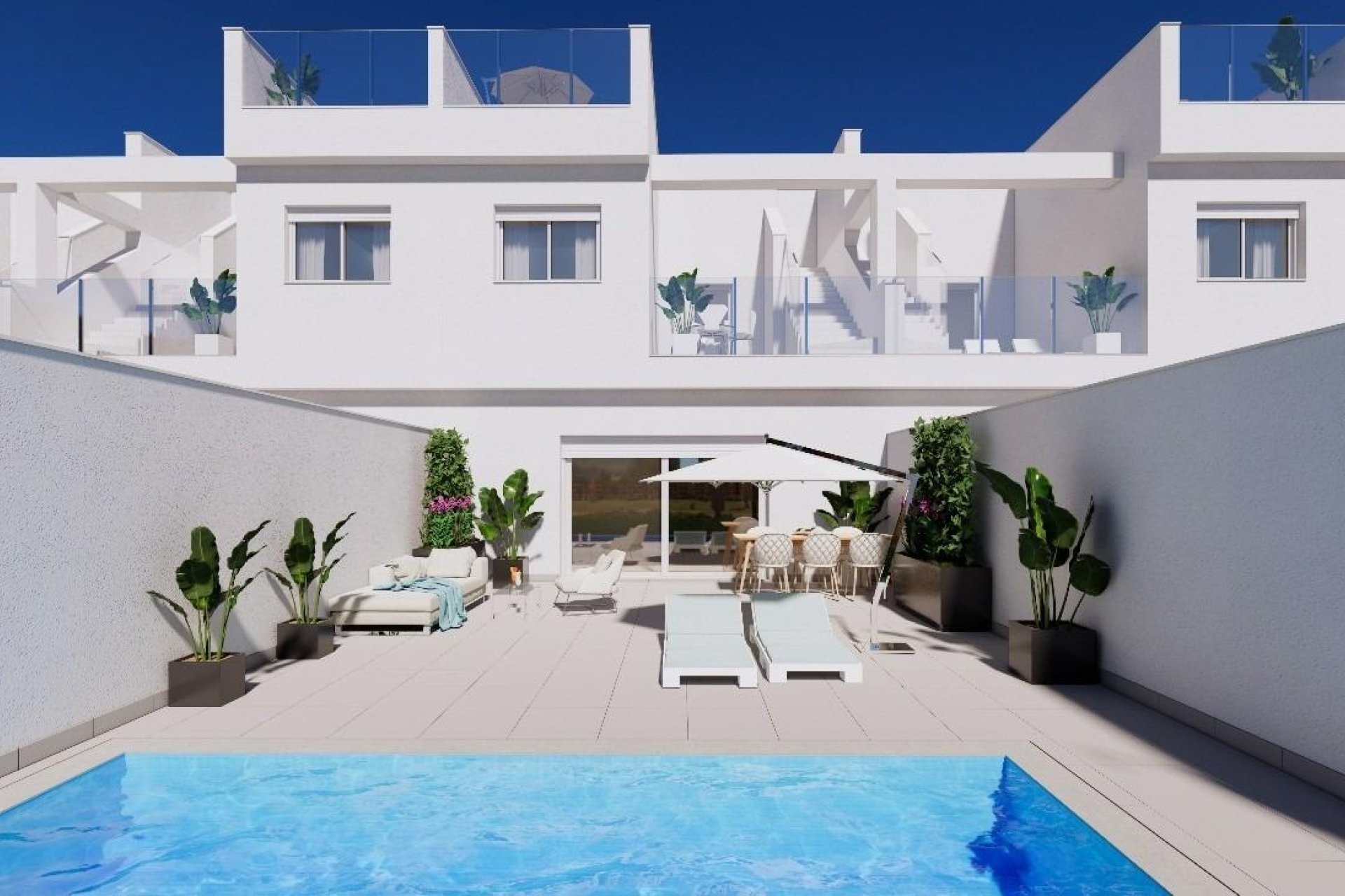Nieuwbouw Woningen - Town House - Los Alcazares - Serena Golf