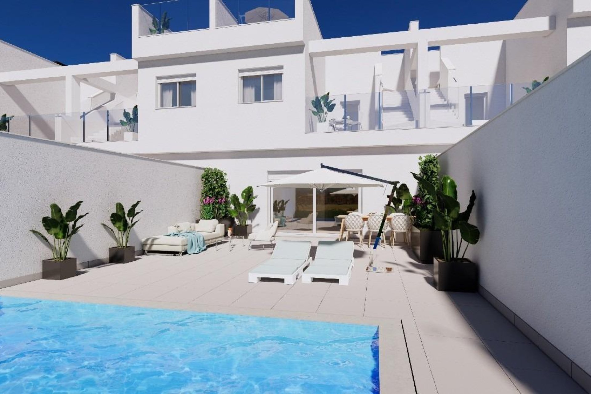 Nieuwbouw Woningen - Town House - Los Alcazares - Serena Golf