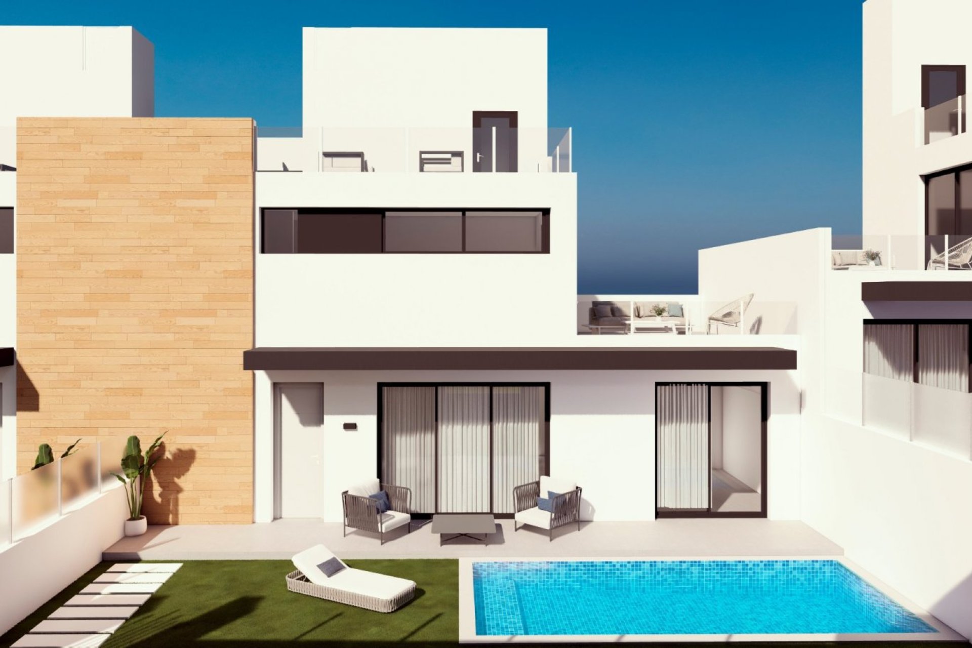 Nieuwbouw Woningen - Town House - Orihuela Costa - Las Filipinas